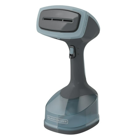 Black+Decker - Advanced Handheld Garment Steamer - Gray/Blue