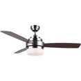 thumbnail image 1 of BLACK+DECKER BCF5262R 52-Inch 3-Bladed Remote Controllable Brushed Nickel Ceiling Fan with Reversible Blades, 1 of 6