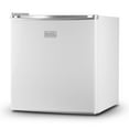thumbnail image 1 of BLACK+DECKER BCRK17B Compact Refrigerator & Mini Fridge with Freezer, 1.7 cu. ft., Black, 1 of 8