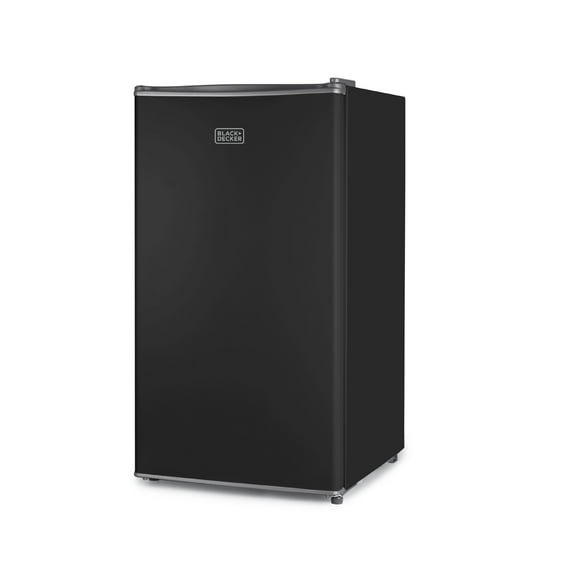 BLACK+DECKER BCRK25V 2.5 cu. ft. Energy Star Refrigerator with Freezer, Silver