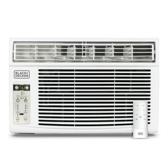 BLACK+DECKER BD10WT6 10,000-BTU 4-Speed 835-Watt ENERGY STAR Electronic Window Air Conditioner with Remote