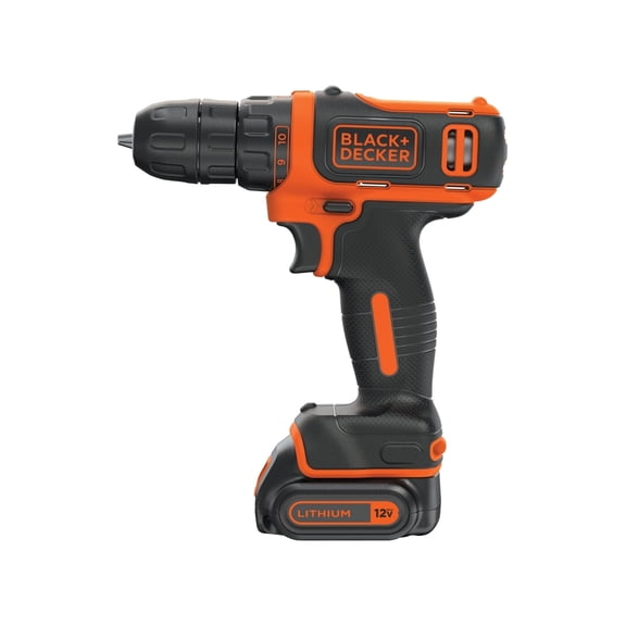 BLACK + DECKER BDCDD12C 12V MAX LITHIUM CORDLESS DRILL