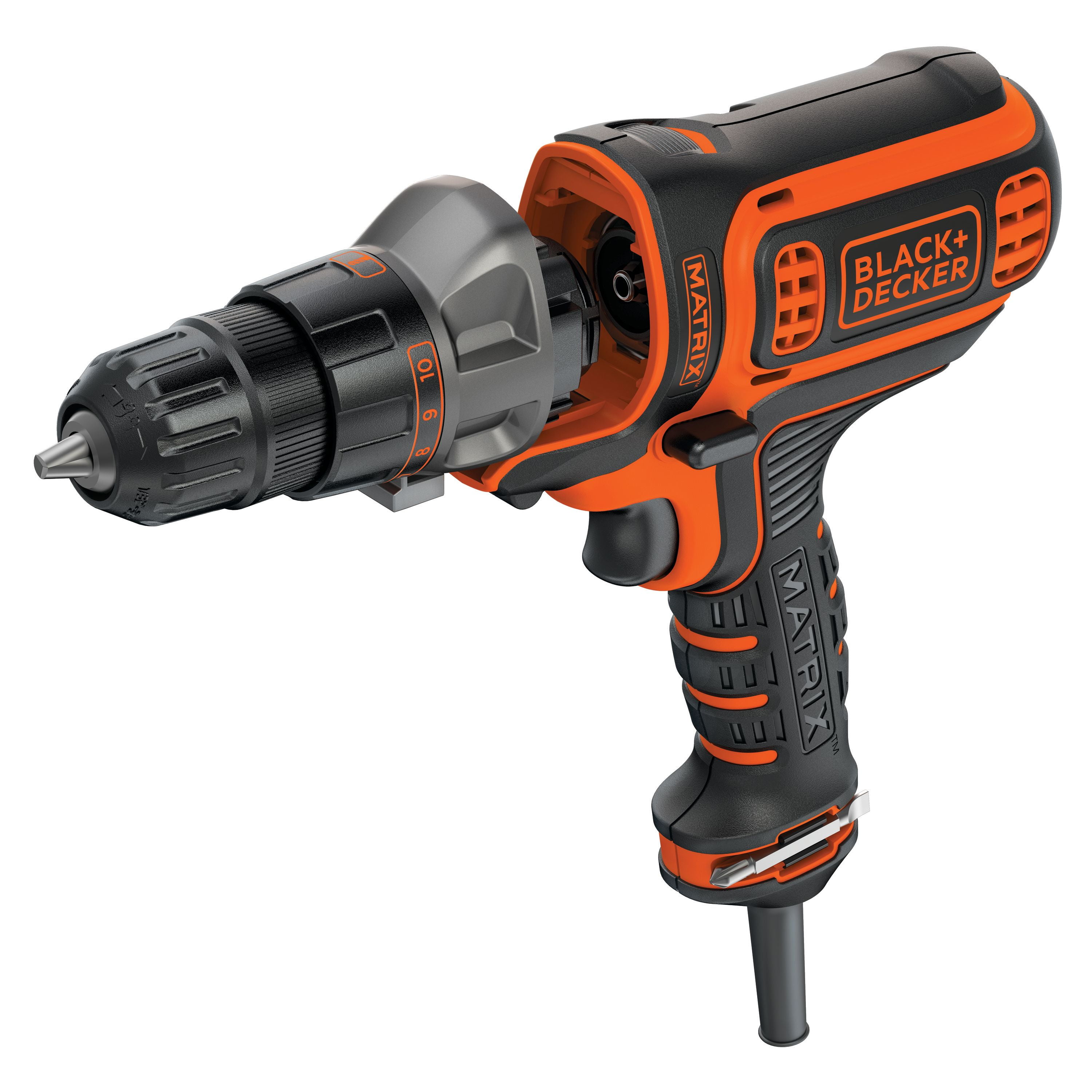 BLACK+DECKER BDEDMT 4A Corded Drill Driver, 120V, 4A, Drill Driver, 1200 RPM