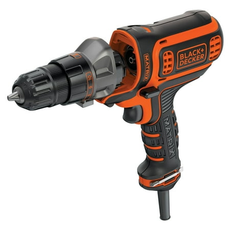 BLACK+DECKER BDEDMT 4A Corded Drill Driver, 120V, 4A, Drill Driver, 1200 RPM