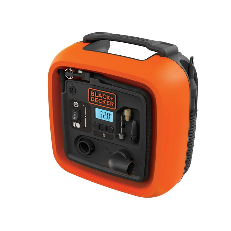 BLACK+DECKER BDINF12C 12V DC Multi Purpose Inflator BLACK+DECKER BDINF12C 12V DC Multi Purpose Inflator