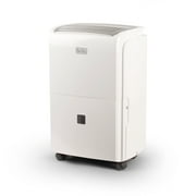 BLACK+DECKER BDT50WTB 50-Pint 4500 Sq. Ft. Dehumidifier, Energy Star Certified