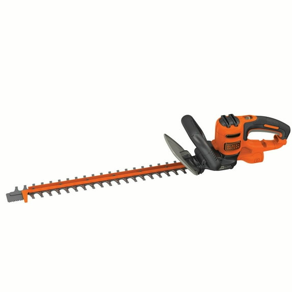 BLACK+DECKER BEHTS400 22" 4.0A Corded Electric Power Hedge Trimmer, Dual-Action Hardened
