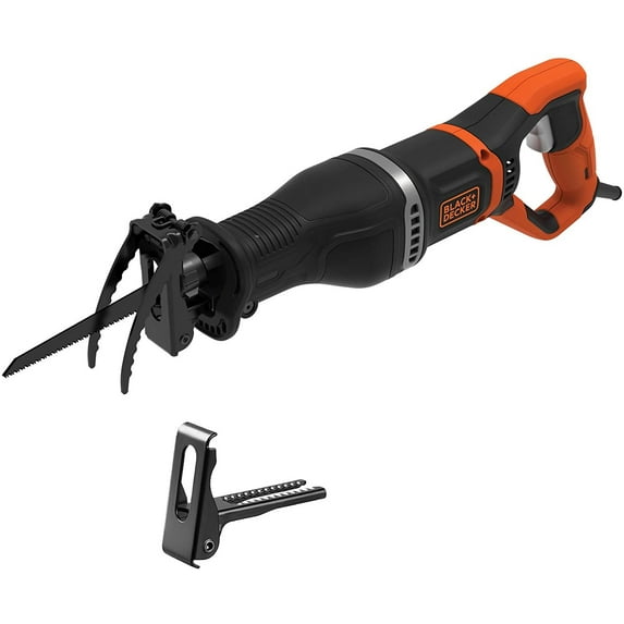 BLACK+DECKER BES301K 7 Amp Reciprocating Saw with Removeable Branch Holder