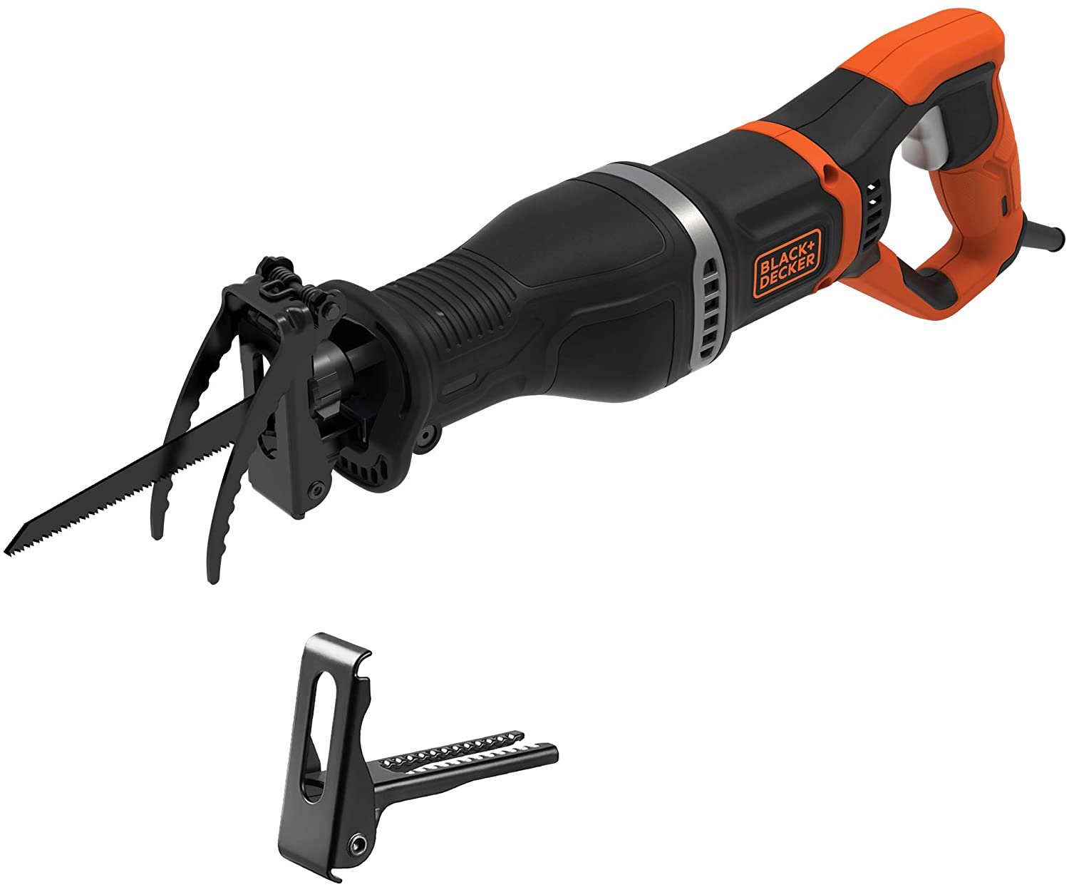 BLACK+DECKER BES301K Amp Reciprocating Saw with Removeable Branch Holder 