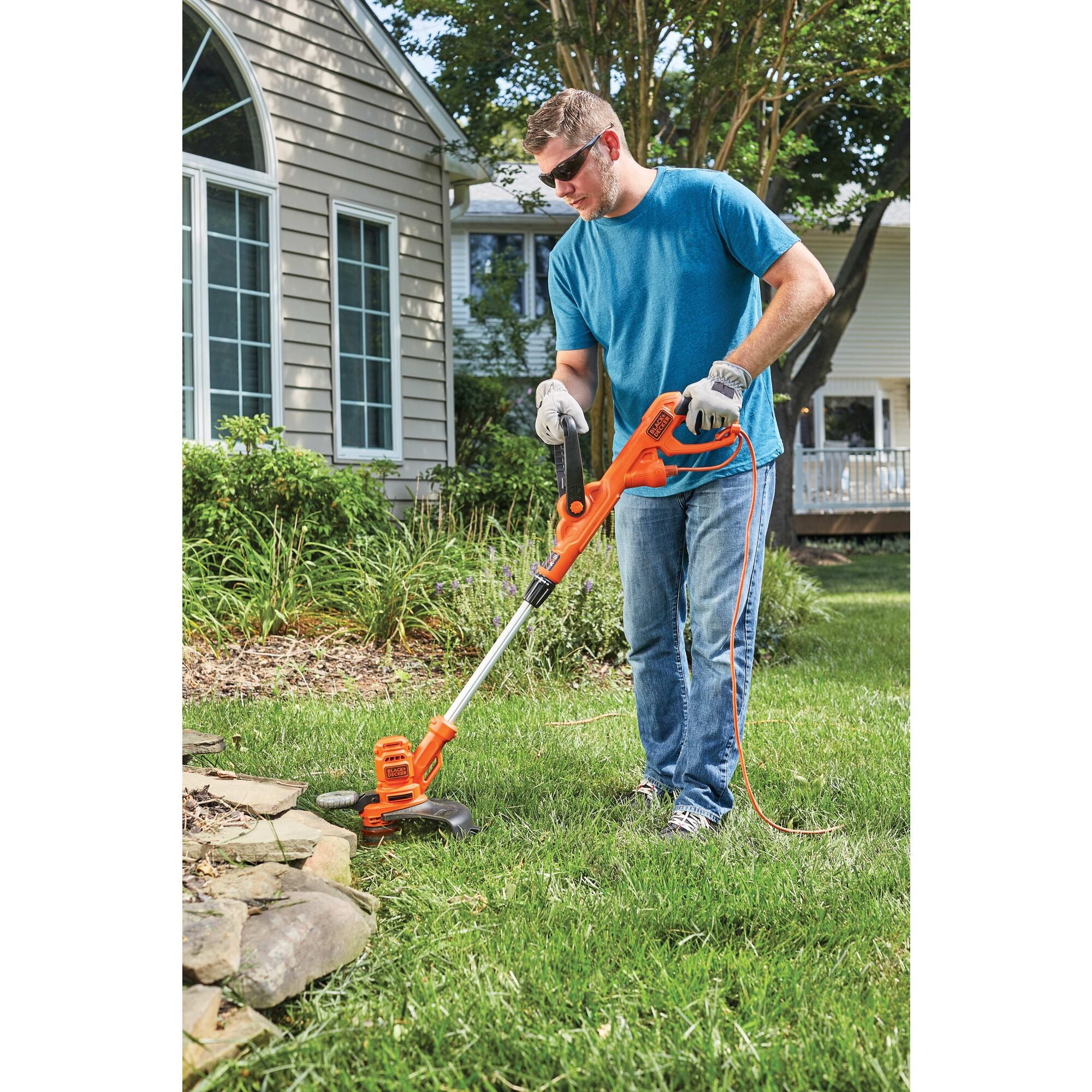 Black & Decker 6.5 Amp 14 in. AFS Electric String Trimmer