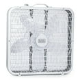 thumbnail image 1 of BLACK+DECKER 20-Inch Portable Box Fan with 3-Speed Control and Recessed Cord Storage, 1 of 7