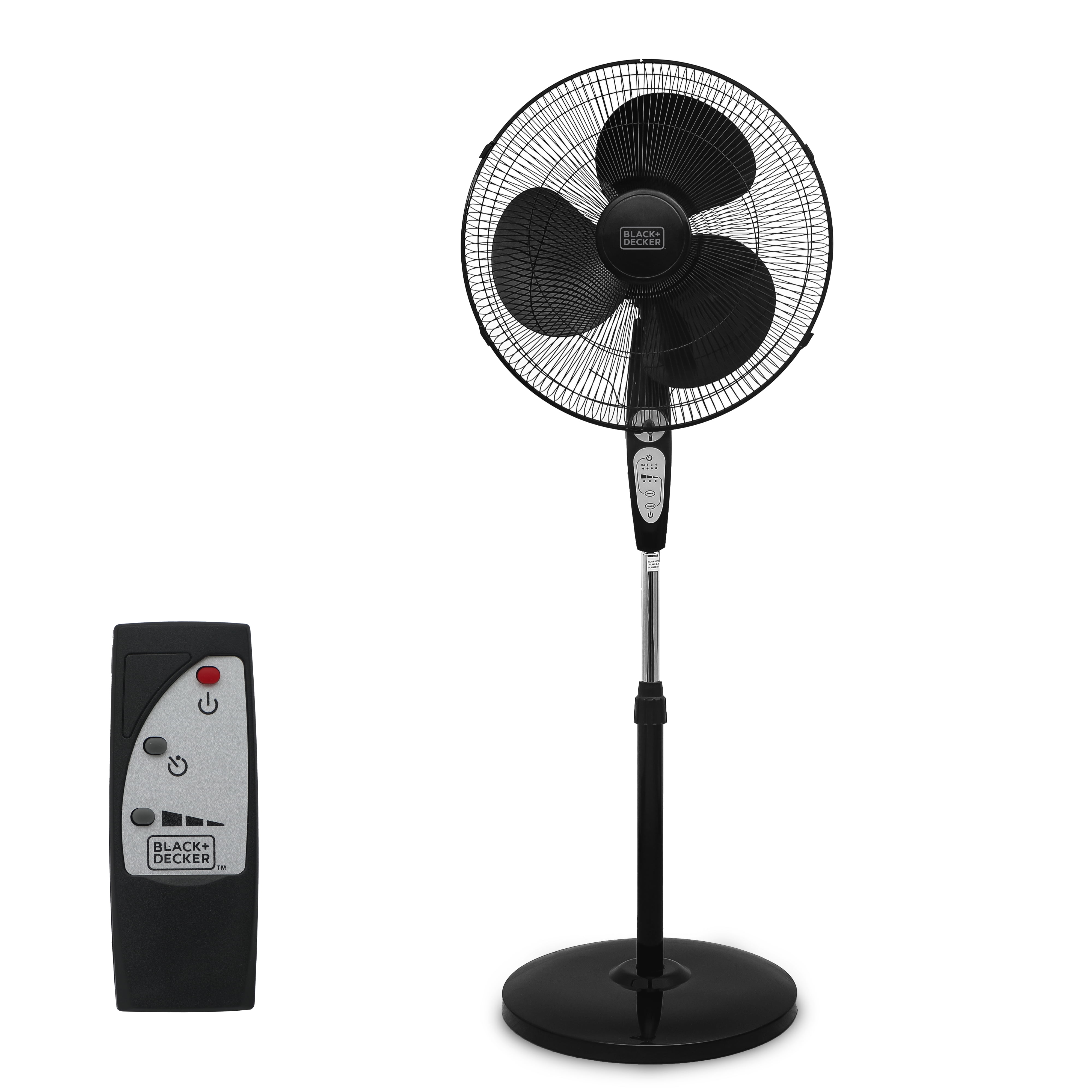 Black & Decker BFSR18B Stand fan,18,with Remote