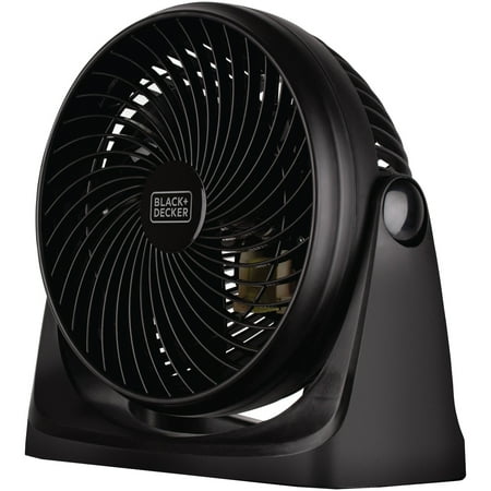 BLACK+DECKER 3-Speed 60-Watt 7-in. Turbo Fan, BFTU107