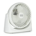 thumbnail image 1 of BLACK+DECKER BFTU107W 7-In. 3-Speed Portable Turbo Table Fan with Adjustable Tilt, White, BFTU107W, 1 of 7