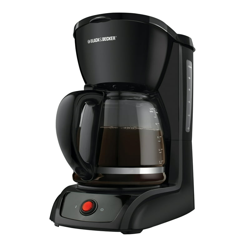 BLACK+DECKER Black 12 Cup Drip Coffee Maker Dishwasher Safe