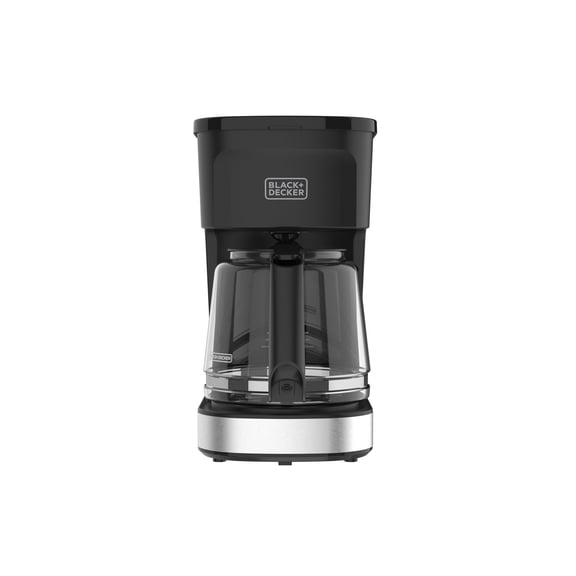 BLACK+DECKER CAFCRAFT 12-Cup Coffee Maker, One-Switch Drip Coffeemaker with Vortex Showerhead Technology, Sneak-A-Cup, Keep Warm Function, Stainless Steel