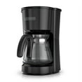 thumbnail image 1 of BLACK+DECKER CM0700BZ 4-in-1 5-Cup Coffee Station Coffeemaker, Black, 1 of 6