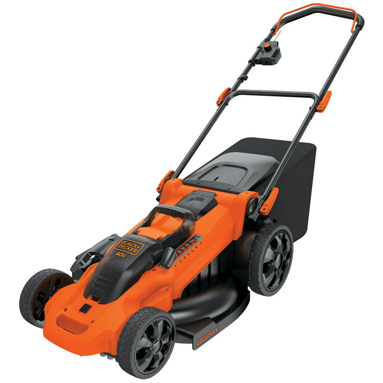 BLACK+DECKER 40V MAX* Cordless Lawn Mower with Battery and  Charger Included (CM1640) : Patio, Lawn & Garden