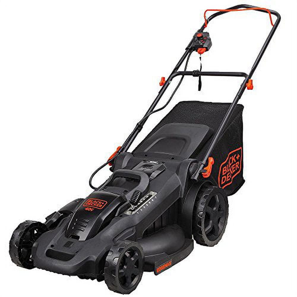 BLACK+DECKER CM2045 40V MAX 20 in. Cordless Lithium-Ion Walk Behind Mower 