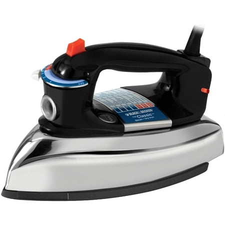 BLACK+DECKER Classic Steam Iron, F67E