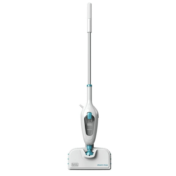 BLACK+DECKER Classic Steam-Mop, Corded, Multi surface Cleaning, Hardwood, Ceramic, and Vinyl Floors, with Microfiber Pad, HSM13E1W