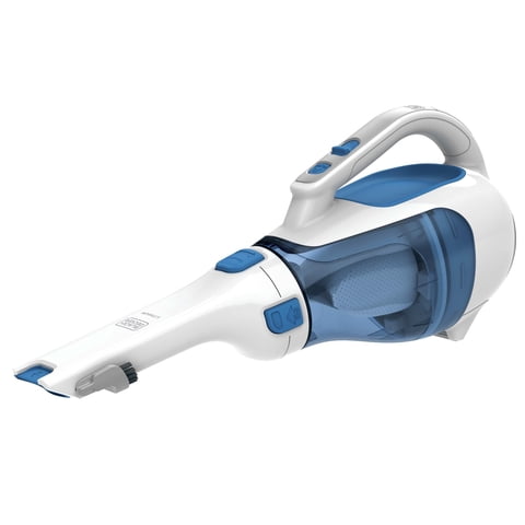 BLACK+DECKER dustbuster Cordless Handheld Vacuum, for Multi-Surface, with Rotating Nozzle, HHVI320JR02, Magic Blue