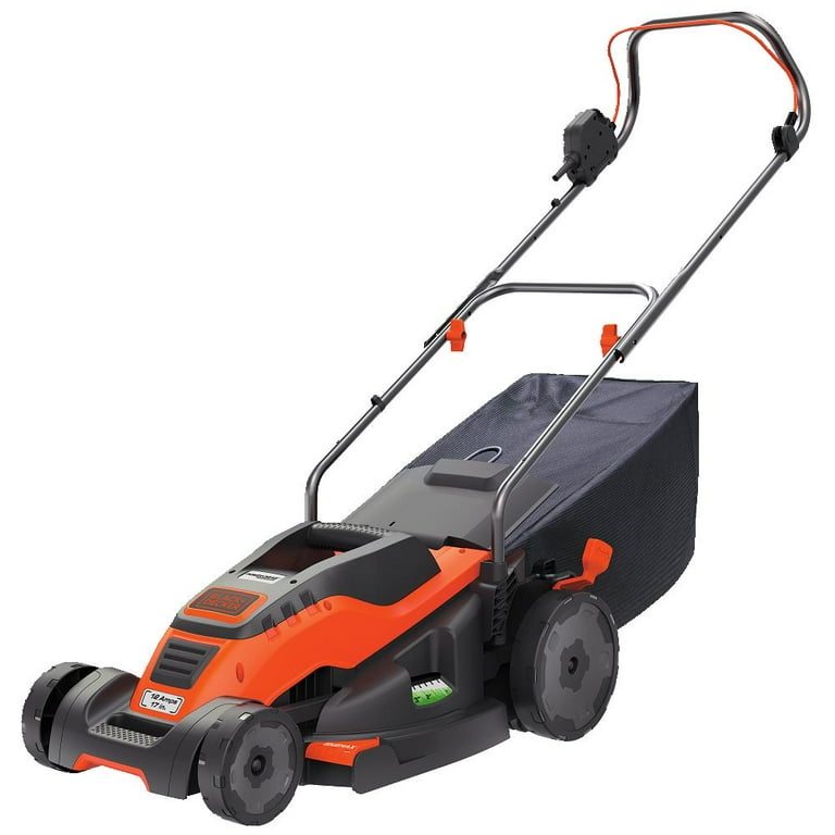 Black and decker mini mower hotsell
