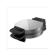 BLACK+DECKER Electric Belgian Waffle Maker, Chrome