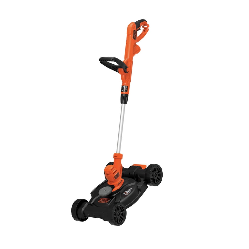 BLACK+DECKER 3-In-1 Electric Walk-Behind Mower, Trimmer, Edger, (BESTA512CM)