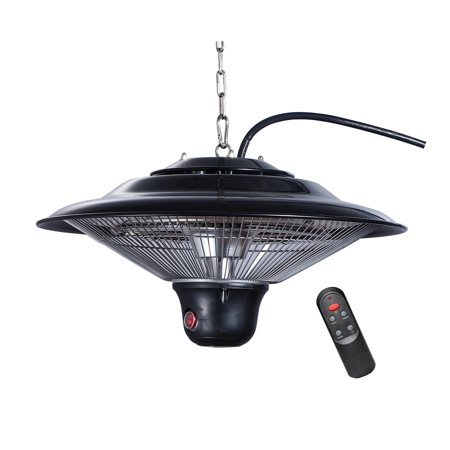 BLACK+DECKER Electric Patio Heater for Ceiling, Heater for Outside with Remote Control