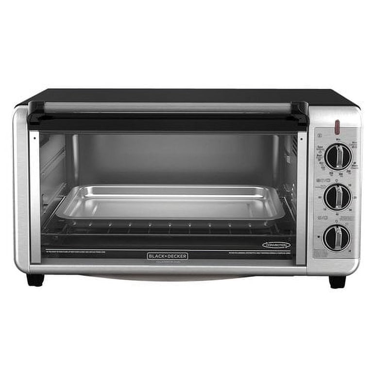 BLACK+DECKER Wide 6-Slice Toaster Oven - Convection Technology