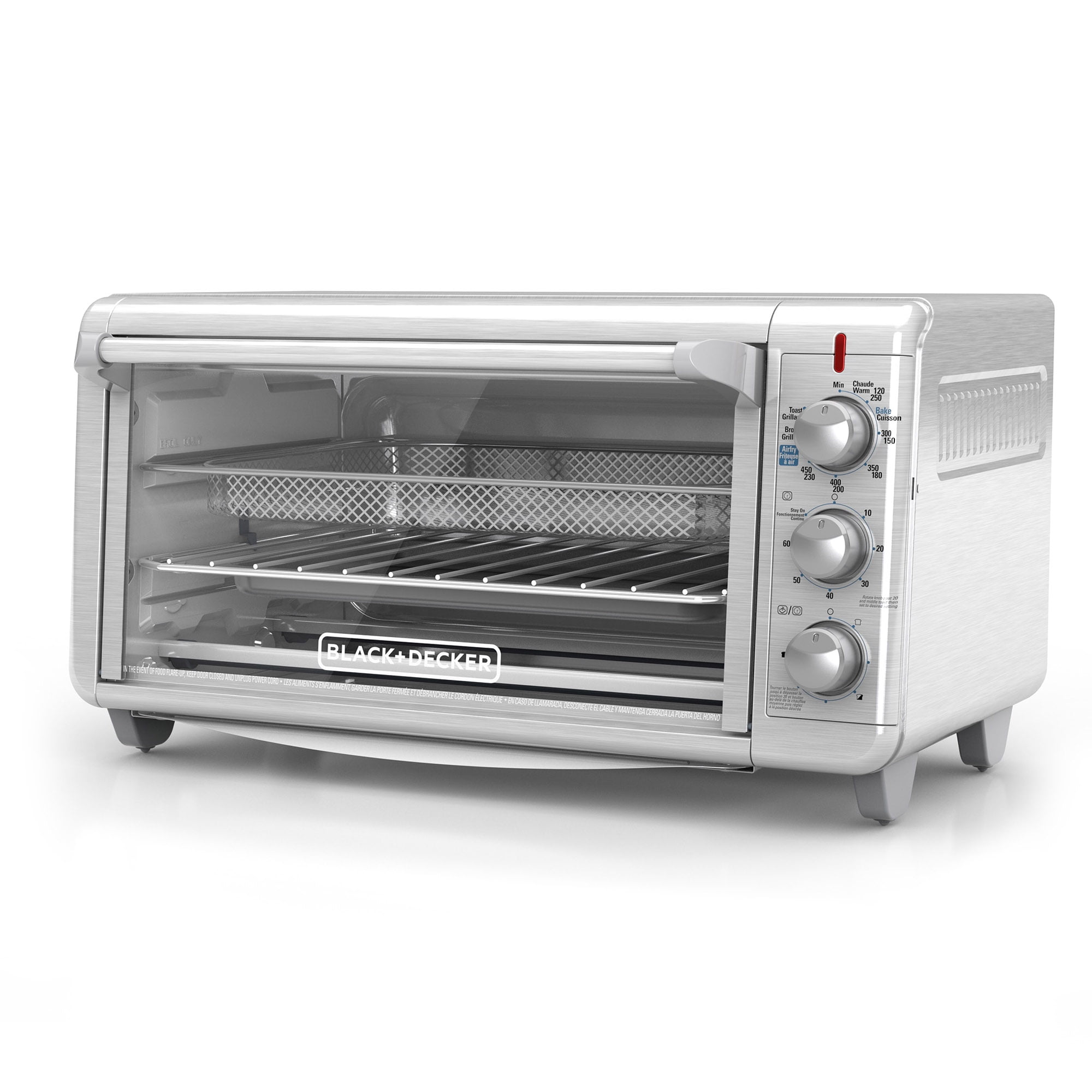 Black+Decker Toaster Oven, White TO1342W - ATBIZ
