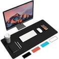 thumbnail image 1 of BLACK+DECKER Faux Leather Keyboard and Mouse Desk Mat, Office Desk Accessories, Protective Office Desk Decor Men, Women, Teens, Desk Pad Mat for Gaming, Work from Home, Office, Desk Organizers, 1 of 10