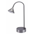 thumbnail image 1 of BLACK+DECKER Flexible Gooseneck LED Desk Lamp, 5W, Gray (VLED1812GRAY-BD), 1 of 10