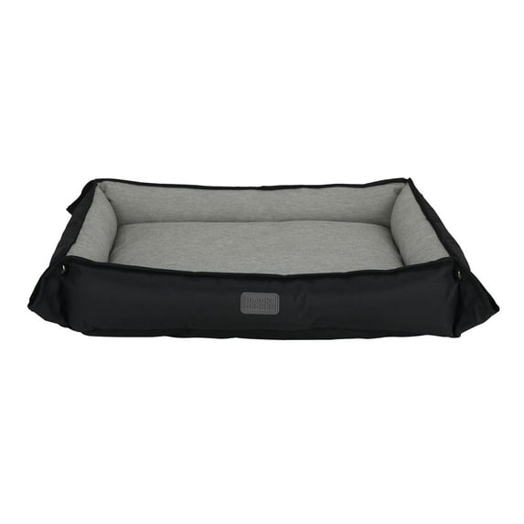 BLACK+DECKER Four Way Pet Bed for Medium Dogs, Black (1005BMBK)