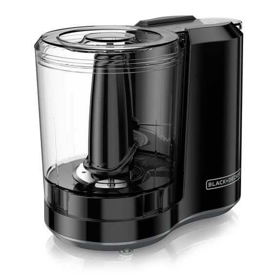 BLACK+DECKER FreshPrep 3-Cup Electric Food Chopper, Black, HC300B