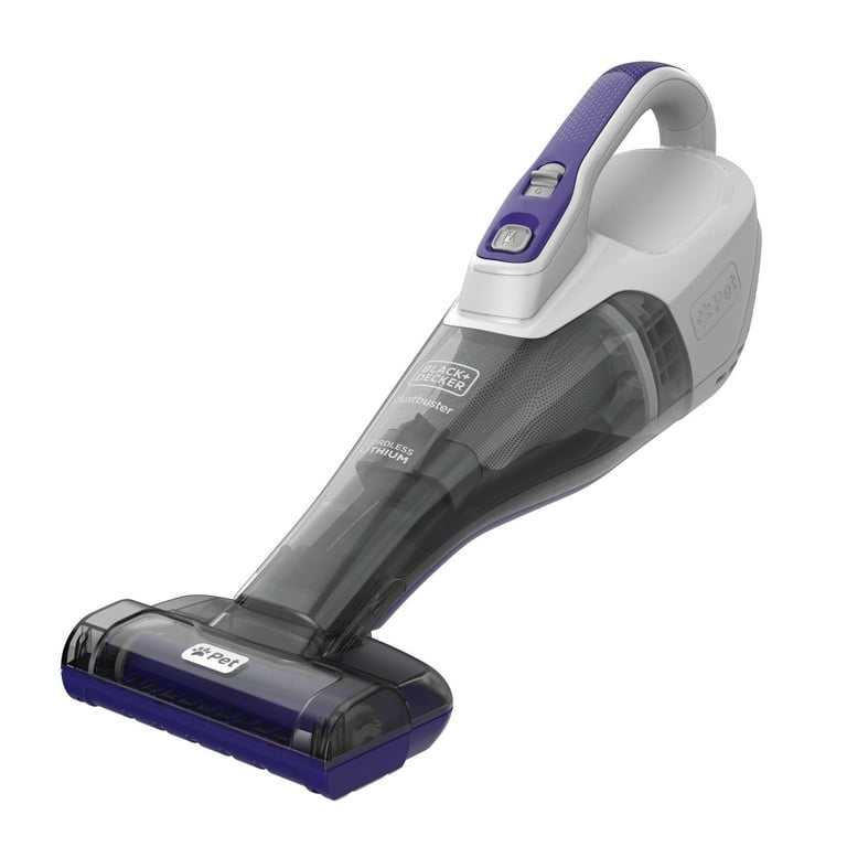 Black Decker FurBuster Cordless Handheld Vacuum for Pet Hair Review 