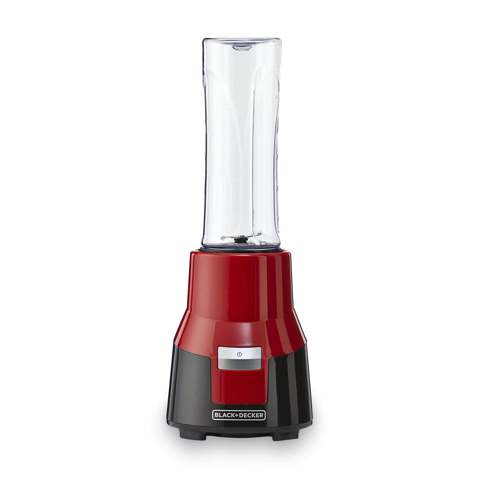  BLACK+DECKER FusionBlade Personal Blender with Two 20oz  Personal Blending Jars, Red, PB1002R: Home & Kitchen