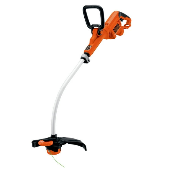 BLACK+DECKER GH3000 7.5 Amp Electric Curved Shaft String Trimmer, Anti-Vibration