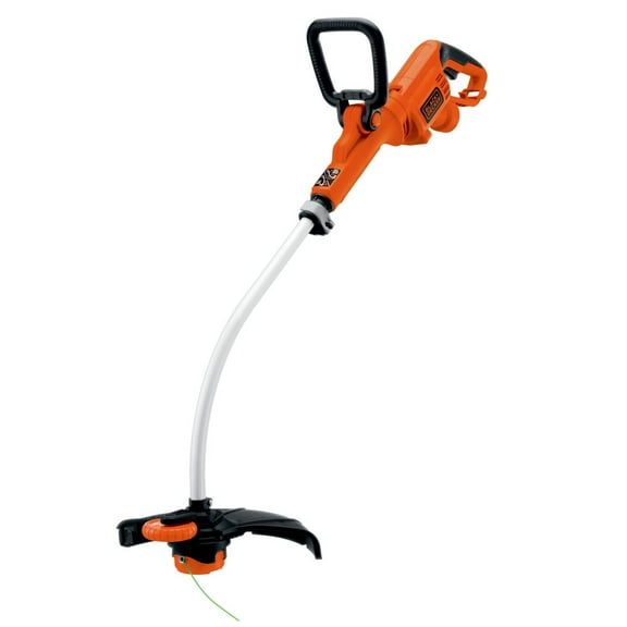 BLACK+DECKER GH3000 7.5 Amp Electric Curved Shaft String Trimmer, Anti-Vibration