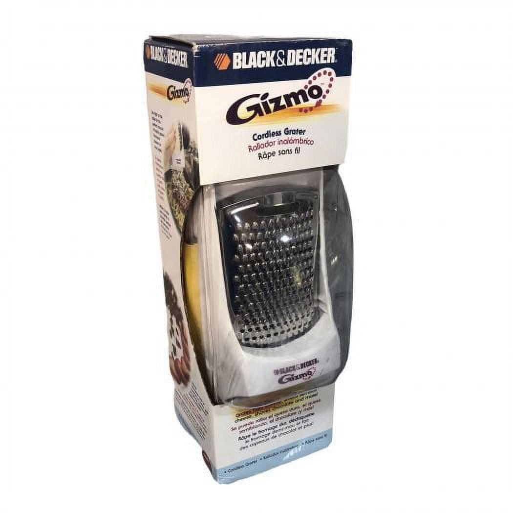 Black & Decker Electric Gizmo Cordless Grater Shredder Shaver Kitchen ...