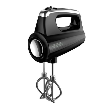 BLACK+DECKER Helix Performance Premium 5-Speed Hand Mixer, Black, MX600B
