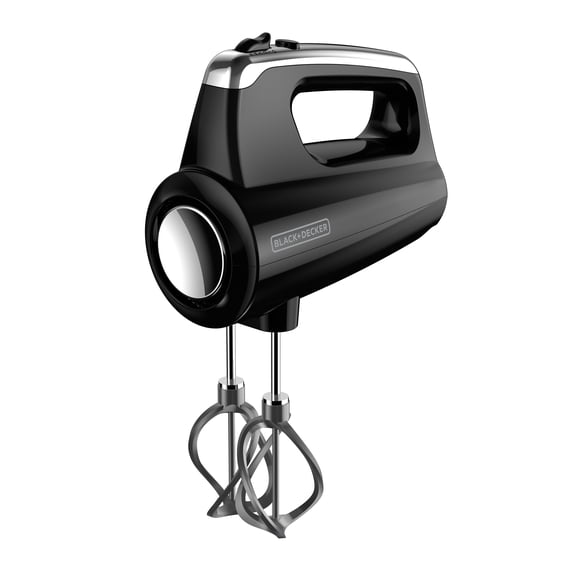 BLACK+DECKER Helix Performance Premium 5-Speed Hand Mixer, Black, MX600B