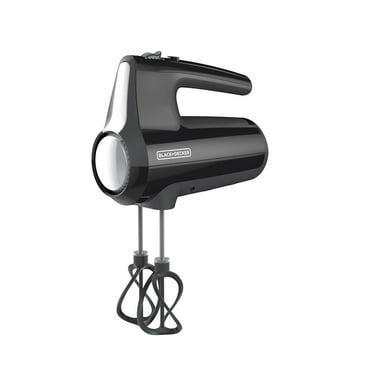 BLACK+DECKER Helix Performance Premium Hand Mixer, 5-Speed Mixer, Black, MX610B
