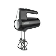 BLACK+DECKER Helix Performance 5-Speed Premium Hand Mixer, Nylon, Black