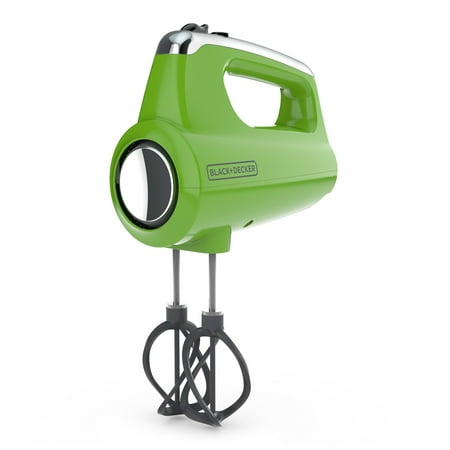 BLACK+DECKER Helix Performance Premium Hand Mixer, 5-Speed Mixer, Lime Green, MX600L