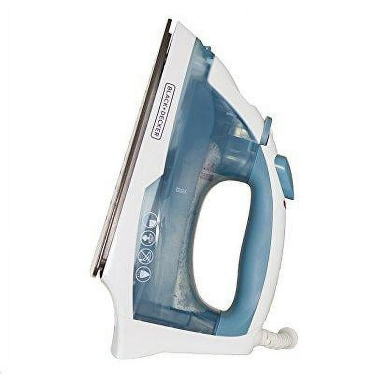 Black+decker Ir40v Easy Steam Nonstick Compact Iron with Automatic Shut