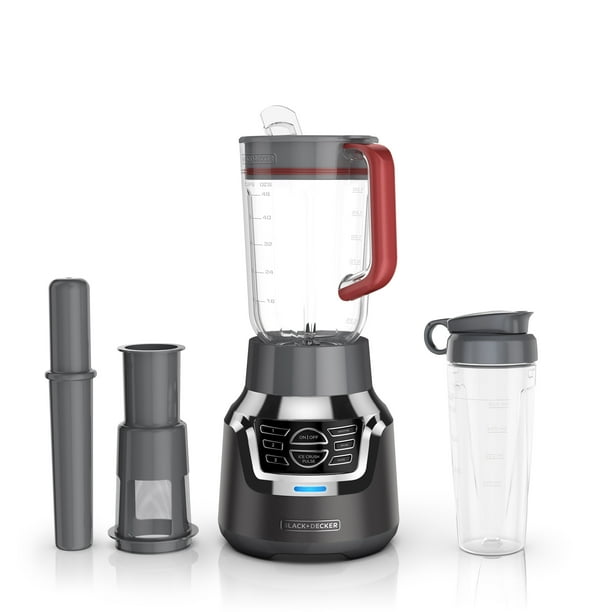 BLACK+DECKER Infuser 3In1 Digital PowerCrush Blender System with 6