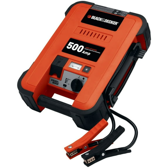 BLACK+DECKER JUS500B Jump Starter: 1000 Peak/500 Instant Amps