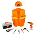 thumbnail image 1 of BLACK+DECKER Junior Carpenter Dress Up Set with 12 Tools & Accessories, 1 of 6
